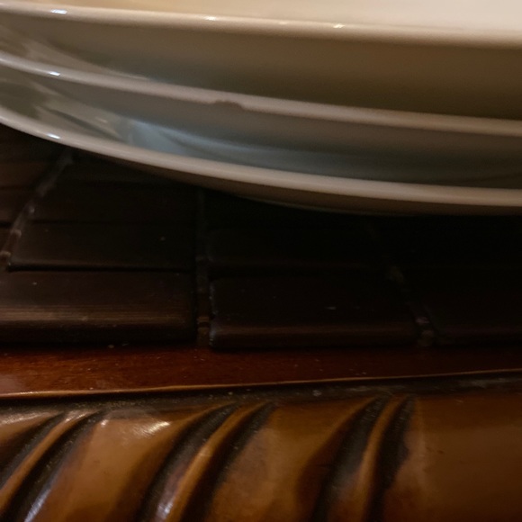 51 pc Hutschenreuther White China Flat Cream Soup Bowl Dinner Plate Tea Set - Picture 12 of 14